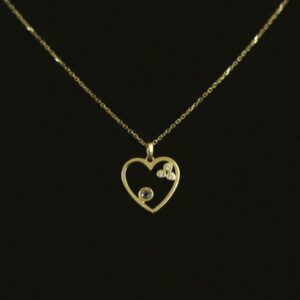 HEART PENDANT 18 KARATS