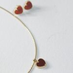 Eli Earrings and Necklace Set - Image 2