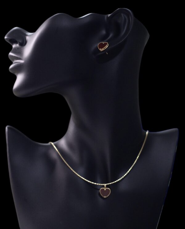 Eli Earrings and Necklace Set - Image 4