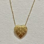18 karats heart chain