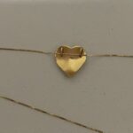 18 karats heart chain